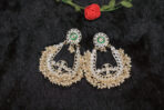 Kundan Earrings - Green